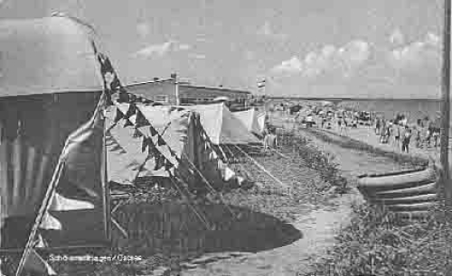 Schönhagen Ostsee campground o 22.7.57