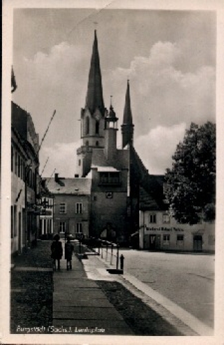 09217 Burgstädt Leninplatz o 2.11.1956