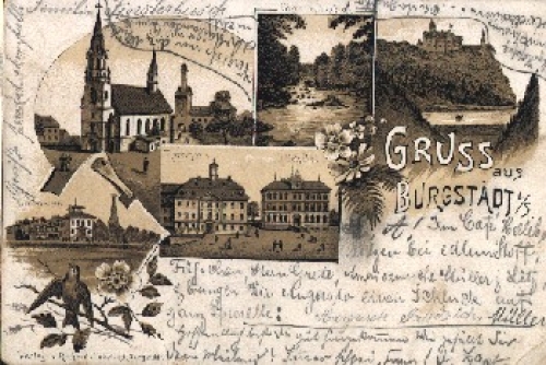 09217 Burgstadt Litho o 2.6.1897