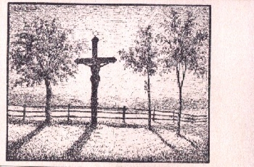 Höhenwege Langewiese  Künstlerkarte Erich Wieland, * ca. 1930