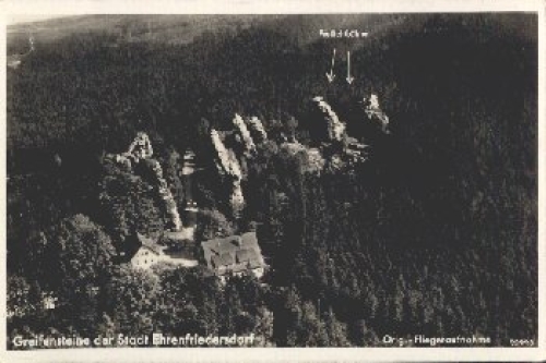 Ehrenfriedersdorf Greifensteine Luftaufnahme o 01.11. 1931