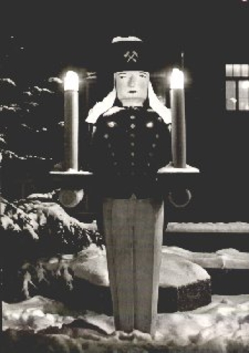 09419 Thum, light miner at Christmas time, * approx. 1980