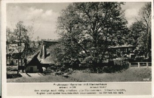 09456 Frohnau, Frohnauer Hammer mit Herrenhaus, o 3.6.1936