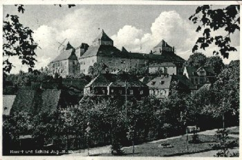 09573 Augustusburg castle and total view o 6.12.1939
