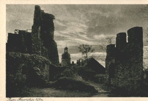 09623 Frauenstein, Ruine Frauenstein, o ca. 1935