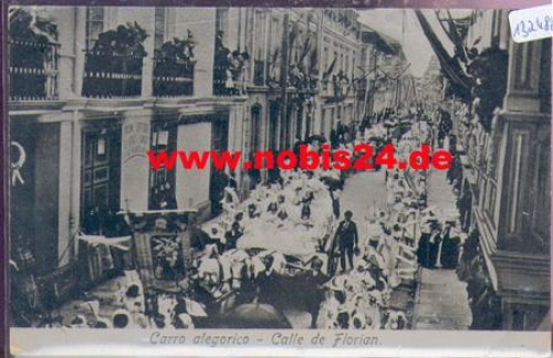 Colombia Carro Alegorico Calle de Florian pageant * approx. 1940