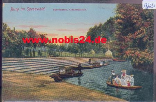 03096 Burg Spreehafen Abfahrtsstelle o 10.3.1919
