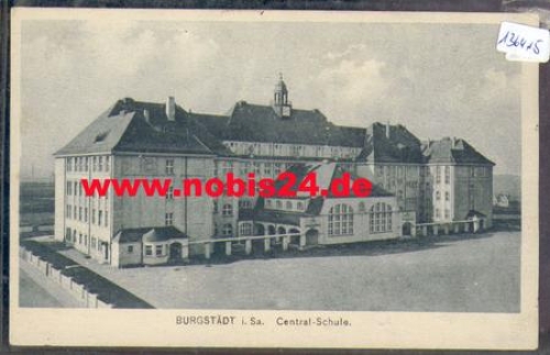 Burgstädt Central-Schule o 14.1.1928