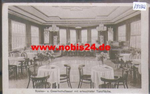 04680 Colditz Waldschaenke Speise- Gesellschaftssaal Innen *ca. 1920