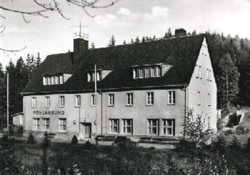 09471 Barenstein-Kuhberg Ferienheim Pahlagrund o 4.5.1986
