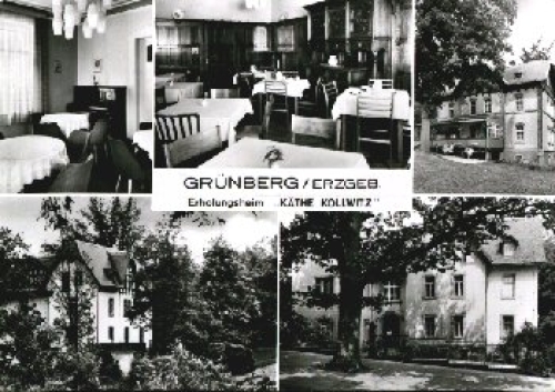 09573 Grunberg Erholungsheim Kathe Kollwitz  o ca. 1985