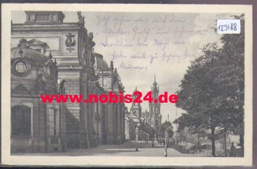 Dresden Bruehlsche Terrasse o 8.3.1934