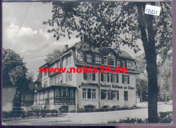 07639 Bad Klosterlausnitz Kurhotel Waldhaus zur Koppe gebr. 11.10.1973
