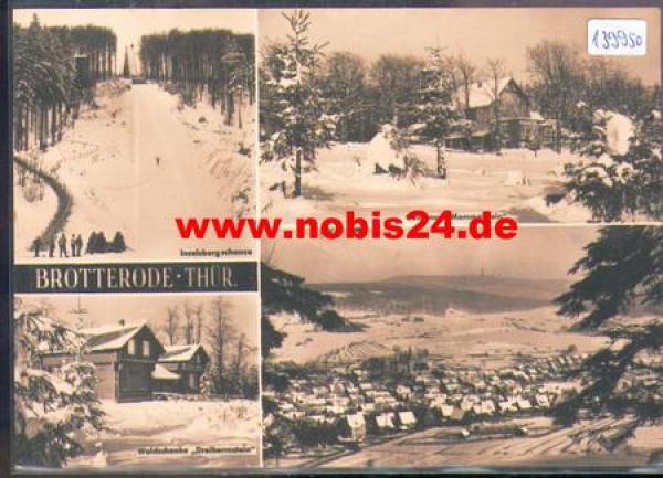 98599 Brotterode Winter o ca. 1967