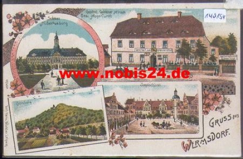 04779 Wermsdorf Farblitho, o 13.9.1912
