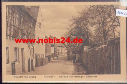 04769 Muegeln Hackstrasse *ca. 1920