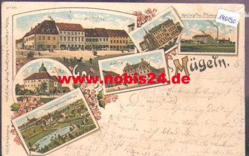 04769 Mügeln Farblitho, o 14.11.1899