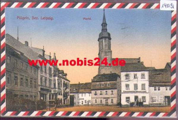 04769 Mügeln, Markt *ca. 1920