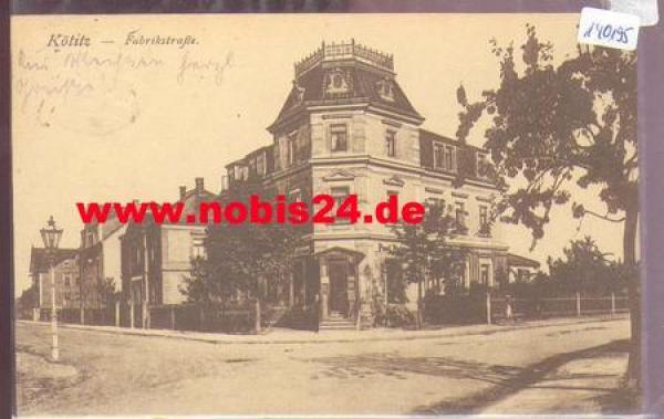 01640 Kotitz Coswig Fabrikstraße o 11.6.1925