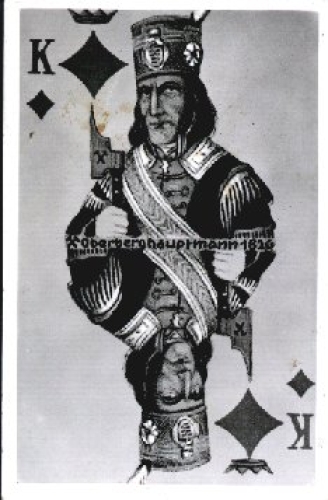 Skat, Karo König, mining card, * approx. 1925