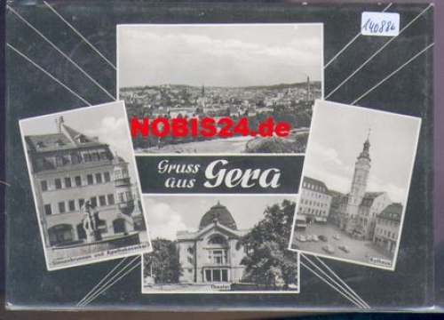 Gera postcard *ca. 1965