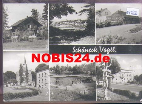 08261 Schoneck Vogtland o 25.4.1983