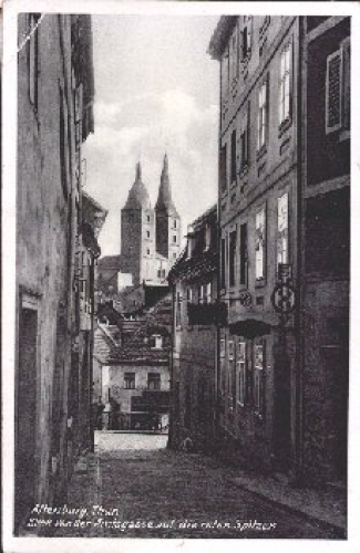 04600 Altenburg von der Amtsgasse auf die roten Spitzen o 3.6.1933