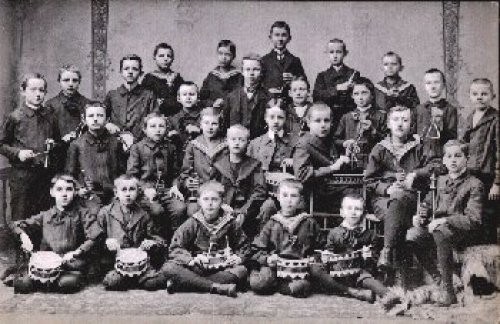 04600 Altenburg Abendunterhaltung am 20.6.1909 Musik Kinder