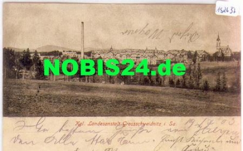 02708 Grossschweidnitz Landesanstalt  o 20.7.1903
