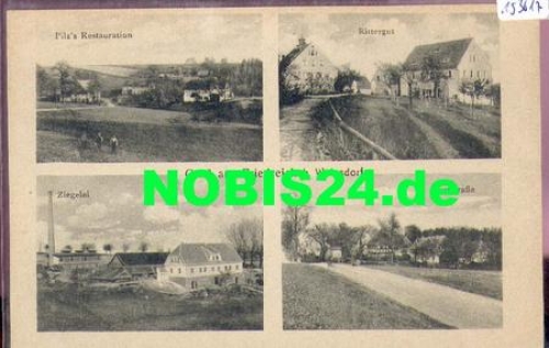 Friedreich near Weigsdorf Brickworks Wigancice Żytawskie *approx. 1910