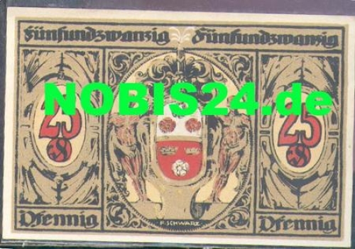 96317 Kronach city emergency money 25 pfennigs 1921