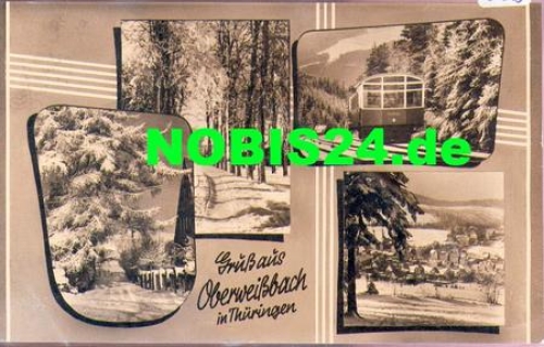 98744 Oberweissbach railway, winter o 29.2.1964