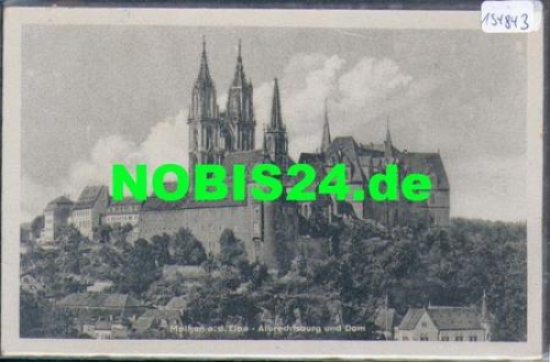 01662 Meissen Albrechtsburg and Cathedral o 8.10.1954