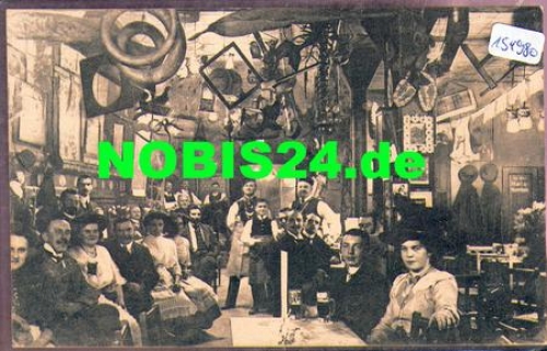 Dresden Kreuzstrasse 11 Bauern-Schaenke Innenraum o 30.5.1915
