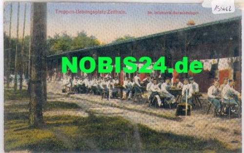 01619 Zeithain, military training area, infantry barracks camp o April 30, 1916
