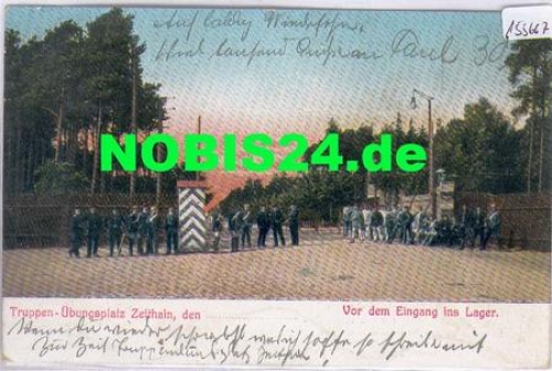 Zeithain Truppenübungsplatz  o 09.08.1911