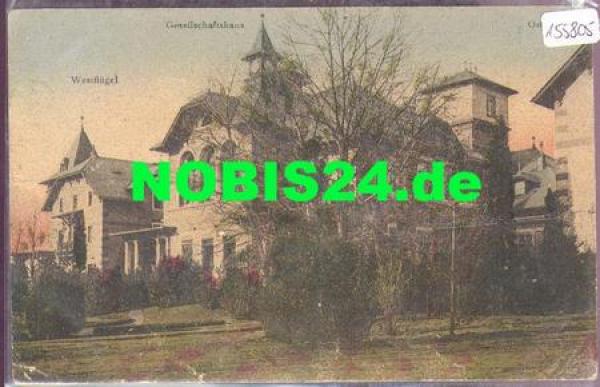 01640 Coswig Heilstätte Lindenhof Westflügel Gesellschaftshaus Ostflügel o 22.9.1920