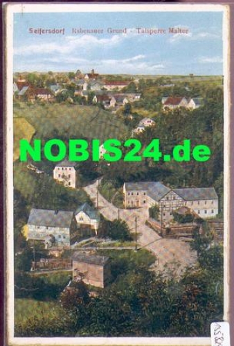 01774 Seifersdorf Rabenauer Grund Talsperre Malter *ca. 1950