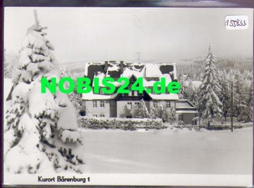 01776 Baerenburg 1 FDGB Erholungsheim "Arno Lade" Winter *ca. 1970