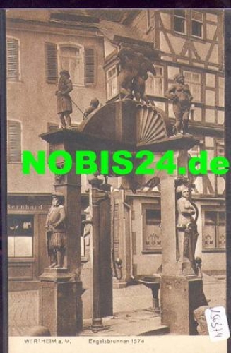 97877 Wertheim, Engelsbrunnen *ca. 1920
