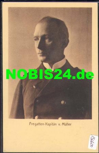 Frigate Captain von Müller, Commander of the Emden, portrait * approx. 1920