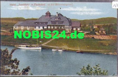 01744 Malter Talsperre Sperrmauer Elektrizitätswerk *ca.1920
