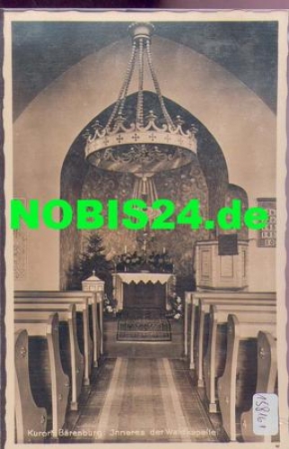 01776 Bärenburg Inneres der Waldkapelle o 2.6.1934
