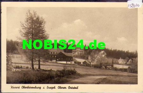 01776 Oberbärenburg, Oberer Ortsteil *ca. 1955