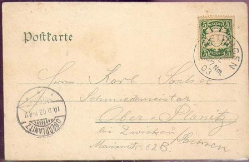 97292 Uettingen Litho o 10.9.1903