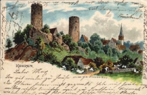 04555 Kohren Litho o 4.1.1905