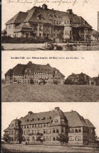 Zschadrass State Sanatorium and Nursing Institution, gebr. circa 1920