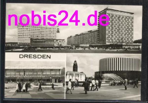 Dresden round Cinema Prager Strasse *ca.1973
