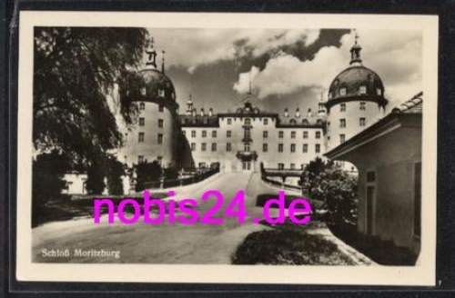 01468 Moritzburg Schlossansicht *ca. 1953