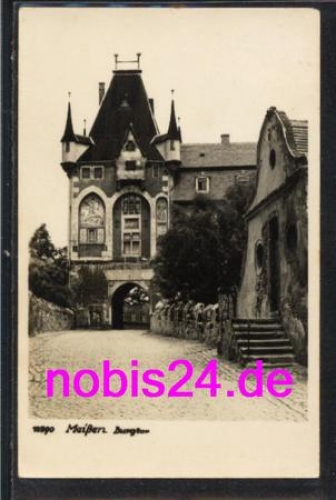 01662 Meissen Eingang Burgtor o 28.4.1954